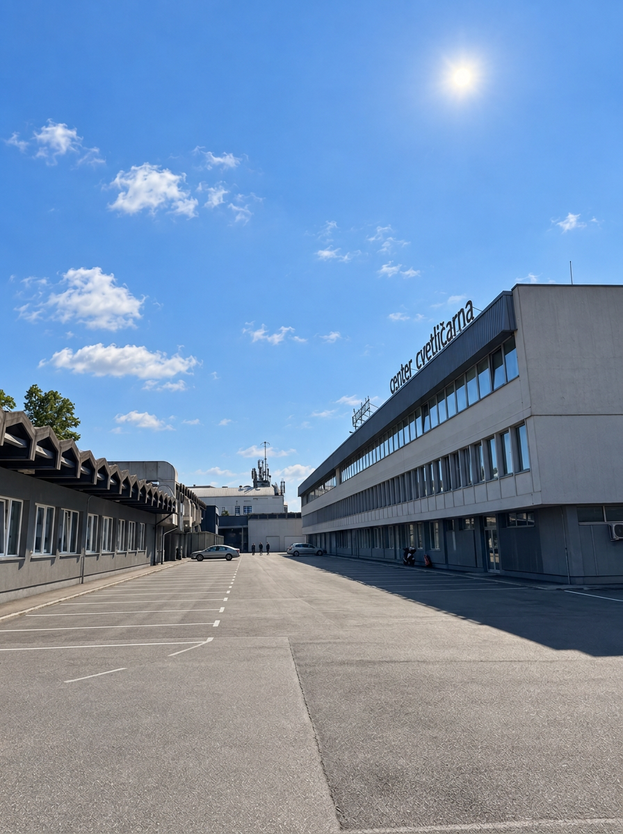 Poslovni kompleks Center Cvetličarna na Vojkovi cesti 58